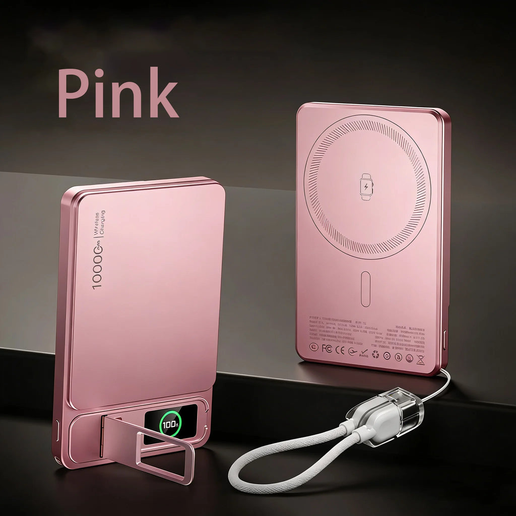 Magnetic Charging Portable Battery For iPhone 12-17 iWatch